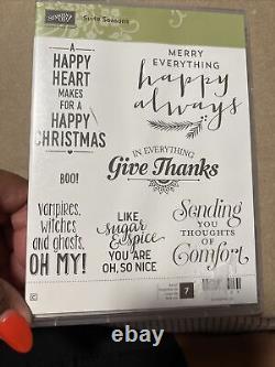 10 Stampin' Up! Sets To You And Yours Too, Warmth & Wonder, Suite Seasons, &