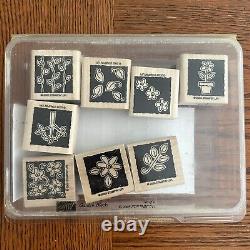 167 Stampin' Up Bulk Lot Set Rubber Wooden Vintage Stamps Retired 1995 2004