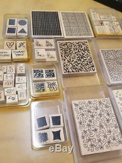 17 Sets stampin up stamp sets most new & retired 86 stamps in all