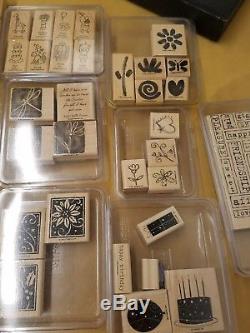 19 lot stampin up stamp sets most new & retired 94 Total Stamps in All