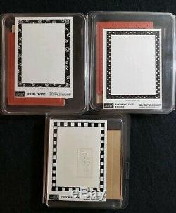 1993-2002 Stampin' Up 24 Sets (125 pieces) Retired Unmounted Limited Edition Lot