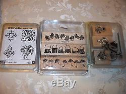 20 sets Stampin Up Large & Small 114 stamps 5 Club Scrap ++