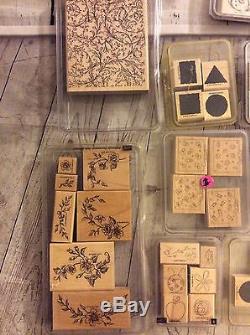 200+ Rubber Stamp Collection Sets Stampin' Up Crafting Scrapbook Lot