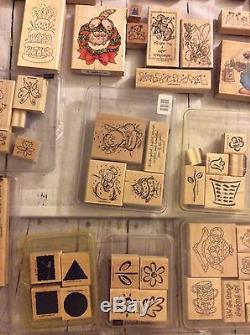200+ Rubber Stamp Collection Sets Stampin' Up Crafting Scrapbook Lot