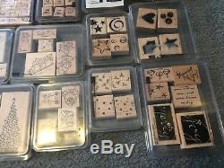 21 Sets of Stampin Up Stamps Lot Pre-owned Very Good Condition