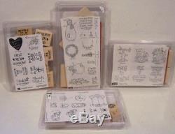 22 Complete Stampin' Up! Stamp Sets All New Mint Condition Assorted & Fun