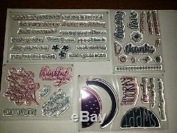22 Stampin Up Paper Pumpkin Stamp sets Only used once! Retired