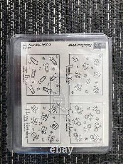 23 Plus Stampin Up Wood Mounted Stamp Sets-Over 140 Stamps Total- Most Are Used