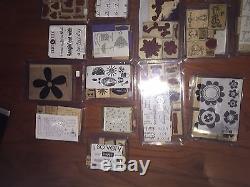 25 Stampin Up Stamp Sets Some Retired