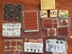 27 Stampin Up Stamp Sets plus extras! Some Retired/rare Plus EXTRAS