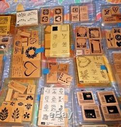 36 Complete sets-Almost All Unused! STAMPIN' UP rubber stamps-crafts-SEE LIST