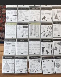 36 Sets stamping up stamp nearly new many have never even been used