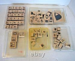 41 Stampin' Up! Sets (191 Stamps Total) New & Used Condition
