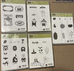 5 Stampin' Up! Sets Halloween Bash, Freaky Friends, Pick A Pumpkin &