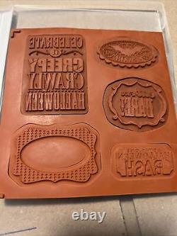 5 Stampin' Up! Sets Halloween Bash, Freaky Friends, Pick A Pumpkin &