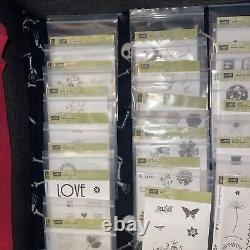 50 sets of Stampin Up Stamp Sets New And Used