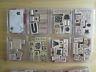 55 sets Stampin' Up + CTMH & more mounted rubber stamps see all pics many new
