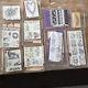 59 Stampin Up Stamps New Rubber Wood Backs Rare Retired Flowers 10 Sets