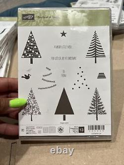 7 Stampin' Up! Sets Christmas Messages-Candy Cane Christmas-Snow Day- &
