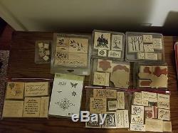 70 Stampin Up Sets! Many retired Huge lot Rubber Stamps