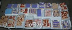 74 Sets of Stampin' Up! Rubber Stamps from Former Sales Rep. 1991-2007 Retired