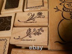 AMAZING! STAMPIN' UP! HUGE Lot Of 230+ Items! (Stamps/Ink Pad/Clear rubber)