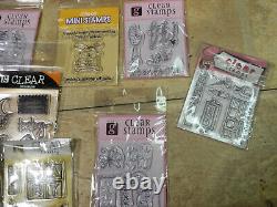 AMAZING! STAMPIN' UP! HUGE Lot Of 230+ Items! (Stamps/Ink Pad/Clear rubber)