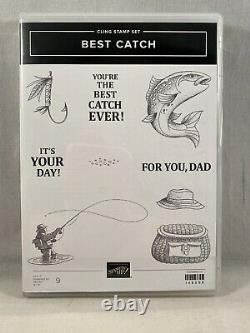 BEST CATCH Stamp Set & CATCH OF THE DAY Dies Masculine Fishing