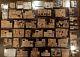 BIG lot of STAMPIN UP Sets & other wood mounted rubber stamps