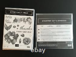 BRAND NEW Stampin Up Artistically Inked Stamps & Artistic Dies Set RARE