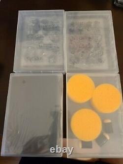 Barely Used Huge Lot Of Stampin Up Ink, Markers, Blocks And Stamps Set
