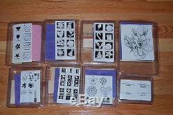 Big Lot of STAMPIN UP 23 Sets All new and unmounted complete stamp sets