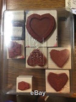 Big Lot of STAMPIN UP 24 Sets All Excellent Used Cond complete stamp sets