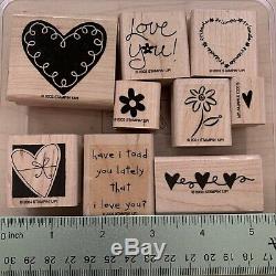 Big Lot of Stampin Up Stamps, Sets, Most All Unused, Some Retired