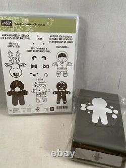 COOKIE-CUTTER CHRISTMAS Stamp Set & COOKIE-CUTTER Punch Stampin Up New