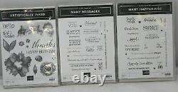 Cling Stamp Set Many Messages/ Many Happenings Artistically Inked / Stapin Up