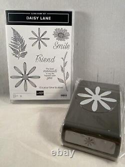 DAISY LANE Stamp Set DAISY Punch Stampin Up Smile Friend Fern A22