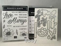 FOREVER & ALWAYS Stamp Set ALWAYS Dies Stampin Up Love Anniversary Together