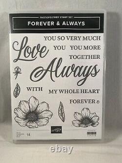 FOREVER & ALWAYS Stamp Set ALWAYS Dies Stampin Up Love Anniversary Together