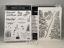 FRIEND LIKE YOU Stamp Set FRIENDLY SILHOUETTES Dies Cattails Stampin Up