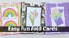 Fancy Fun Fold Cards With Stampin Up Sneak Peek Papers U0026 Stamp Sets