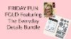 Friday Fun Fold Card Everyday Details Stampin Up Stamping With Donnag