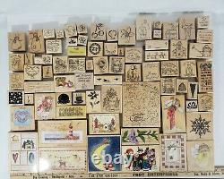 Gigantic Lot Of Stampin Rubber Stamp Sets And Miscellaneous Items 300 Items