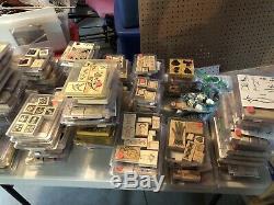Gigantic Lot Of Stampin Up Stamp Sets And Miscellaneous Items Over 100 Sets