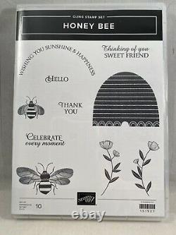 HONEY BEE Stamp Set & DETAILED BEES Dies By Stampin Up New Bee Hive