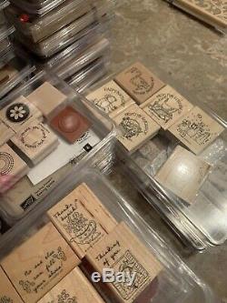HUGE 100+ SETS Lot STAMPIN' UP! Many Retired Most NEW 1990's 2000's MUST SEE