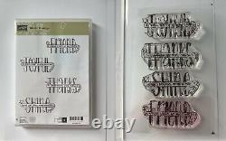 HUGE 32 Set Lot Stampin' Up! & Various Stamp Sets. Some withDie Sets. Most Are New