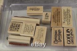 HUGE Dealer Lot STAMPIN UP Paper Crafting Card Making All OCCASSION 26 Stamp Set