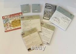 HUGE LOT OF Close To My Heart, My Acrylix, Stampin' Up Stamp Sets Plus Extras