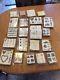 HUGE LOT of STAMPIN UP Retired Stamp Sets Wood New Unmounted